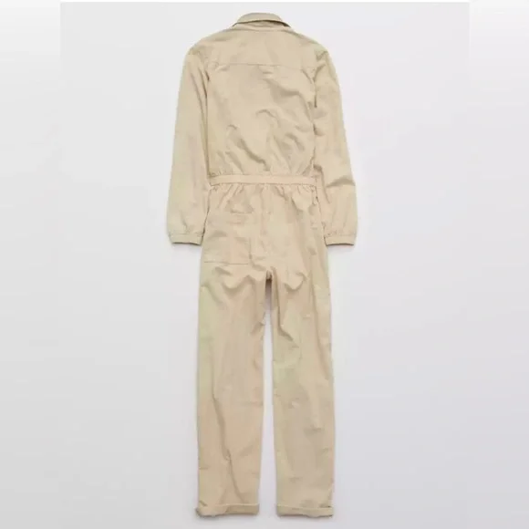 AERIE by OFFLINE Lightweight Corduroy Cotton Jumpsuit - Size S - Picture 5 of 15